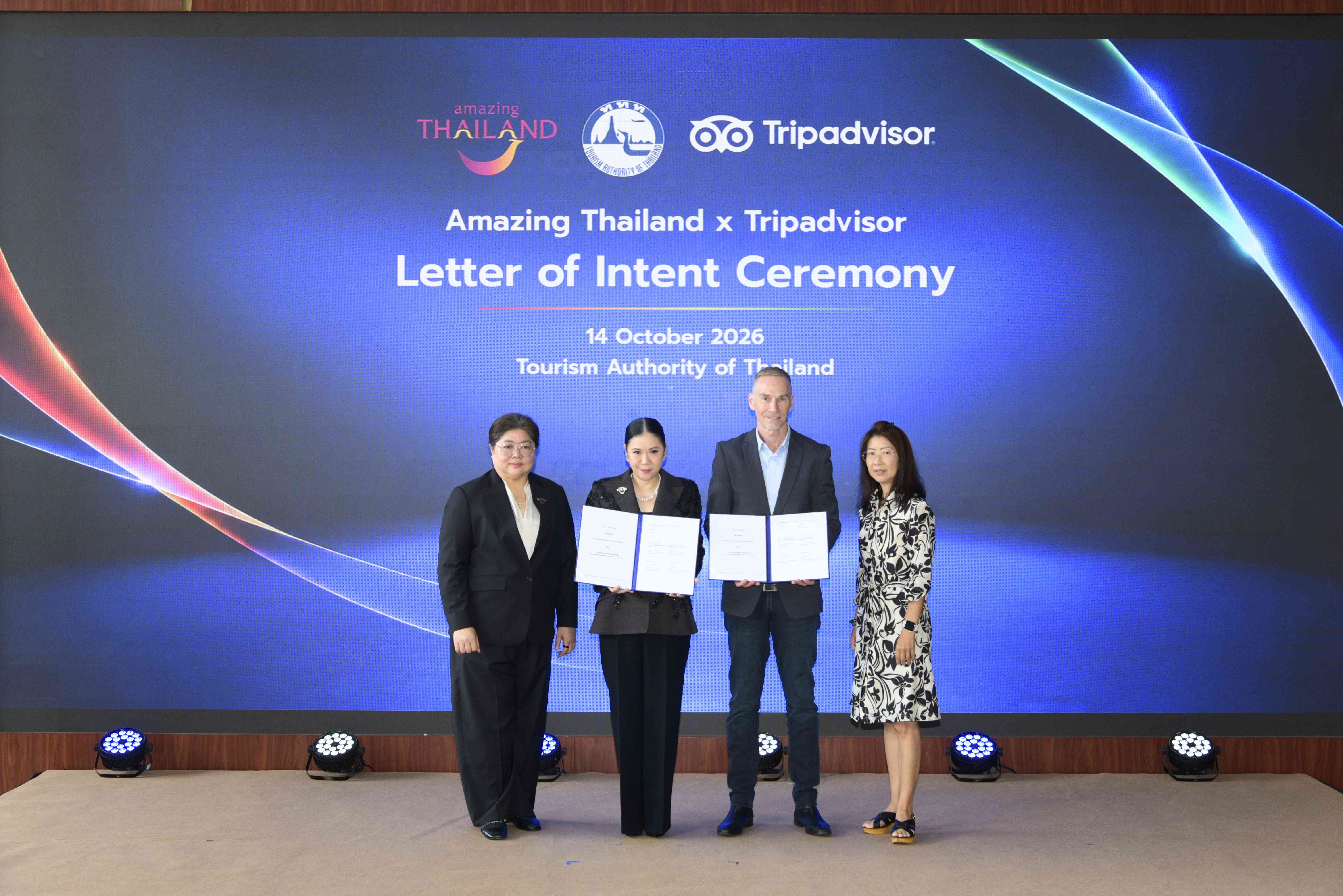 ททท. ผนึก Tripadvisor ขับเคลื่อน “Transform Together” ส่งมอบประสบการณ์ท่องเที่ยวไทย มุ่งสู่จุดหมายปลายทางคุณภาพสูงและเปี่ยมความหมายอันดับ 1 ของเอเชีย