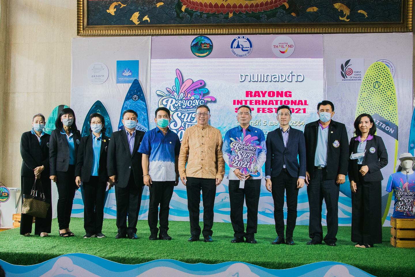 ททท. ระยอง ชวนเที่ยวงาน Rayong International Sup Fest 2021 Festival ริมหาด เดิน กิน ฟิน และเล่นกีฬา