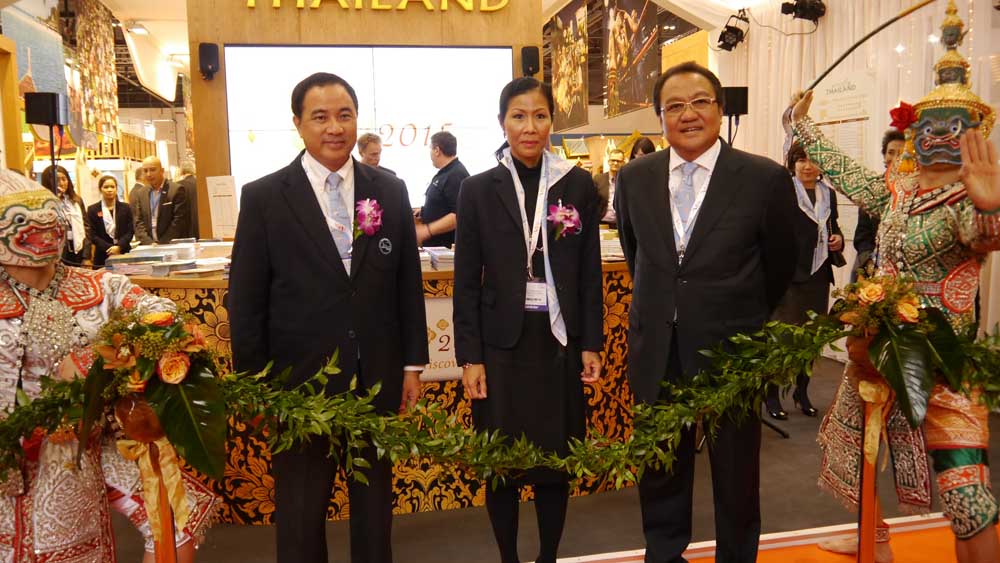 รมว. ท่องเที่ยว เปิดคูหาส่งเสริมการท่องเที่ยวไทย ในงาน WTM 2014 กระตุ้นนักท่องเที่ยวสหราชอาณาจักร