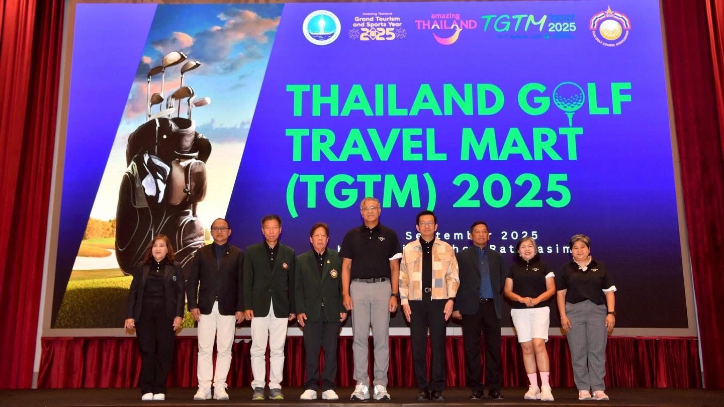 ททท. เปิดเวที Thailand Golf Travel Mart (TGTM) 2025 ปักหมุดเขาใหญ่ โชว์ศักยภาพ Sport Tourism & Health Wellness หนุนไทยนั่งแท่นจุดหมายด้านกีฬาและสุขภาพระดับโลก