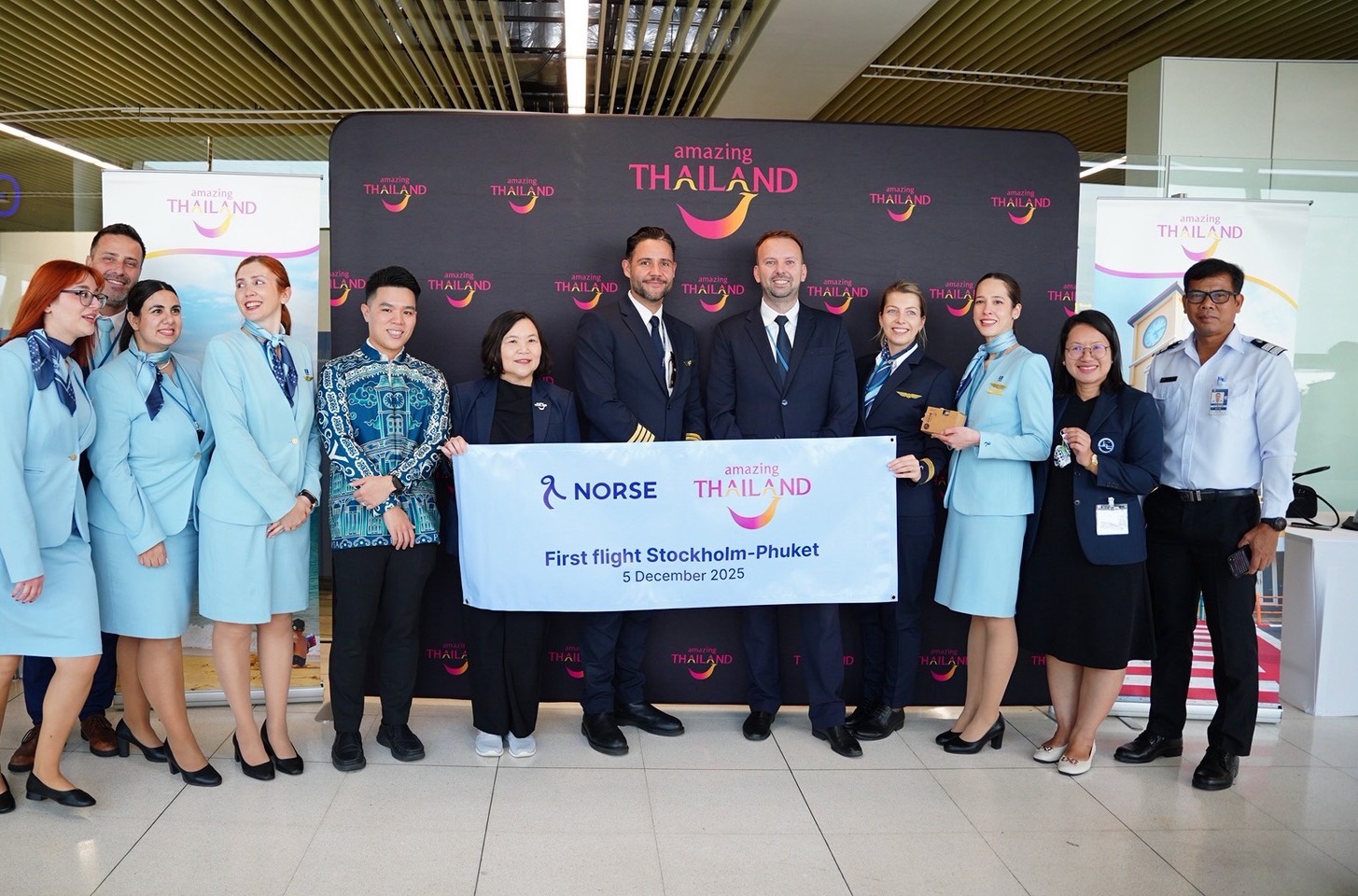 ททท. ดัน Airline Focus สำเร็จ! Norse Atlantic Airways ขยายบินยุโรป–ไทย 5 เส้นทางบินใหม่ ครอบคลุม กรุงเทพฯ–ภูเก็ต สะท้อนตลาดระยะไกลโตต่อเนื่อง