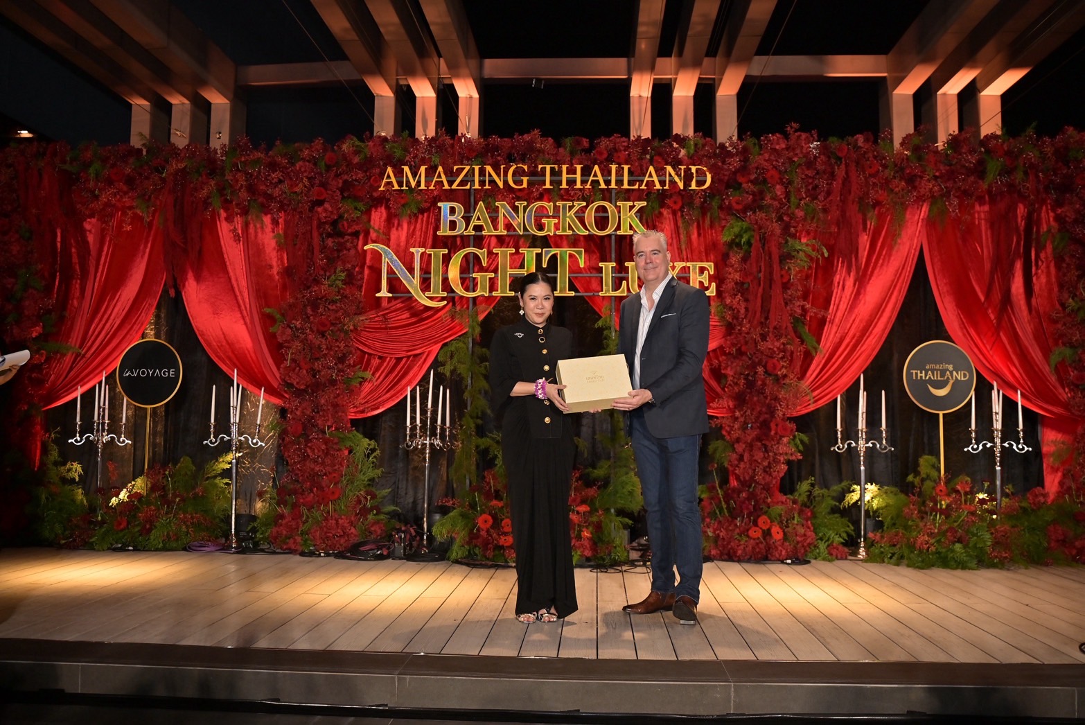 ททท. ร่วมรุกตลาด Luxury MICE ต้อนรับคณะผู้จัด MICE ระดับไฮเอนด์ ด้วยกิจกรรม Amazing Thailand Bangkok Night Luxe ในงาน InVoyage Global 2026 ย้ำชัดไทยคือจุดหมายปลายทางที่มีมาตรฐานระดับสากล หรูหรา และมีเอกลักษณ์