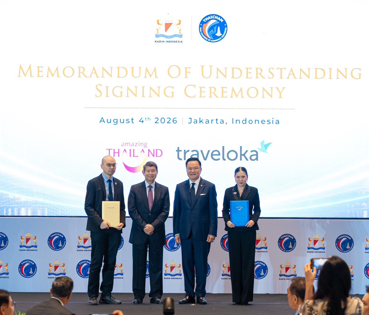 ททท. จับมือกับสายการบิน TransNusa และแพลตฟอร์มท่องเที่ยว Traveloka ลงนามบันทึกความเข้าใจผลักดันตลาดนักท่องเที่ยวอินโดนีเซีย เชื่อมเที่ยวบินตรง ยกระดับประเทศไทยสู่จุดหมายปลายทาง Muslim-Friendly ชั้นนำของอาเซียน