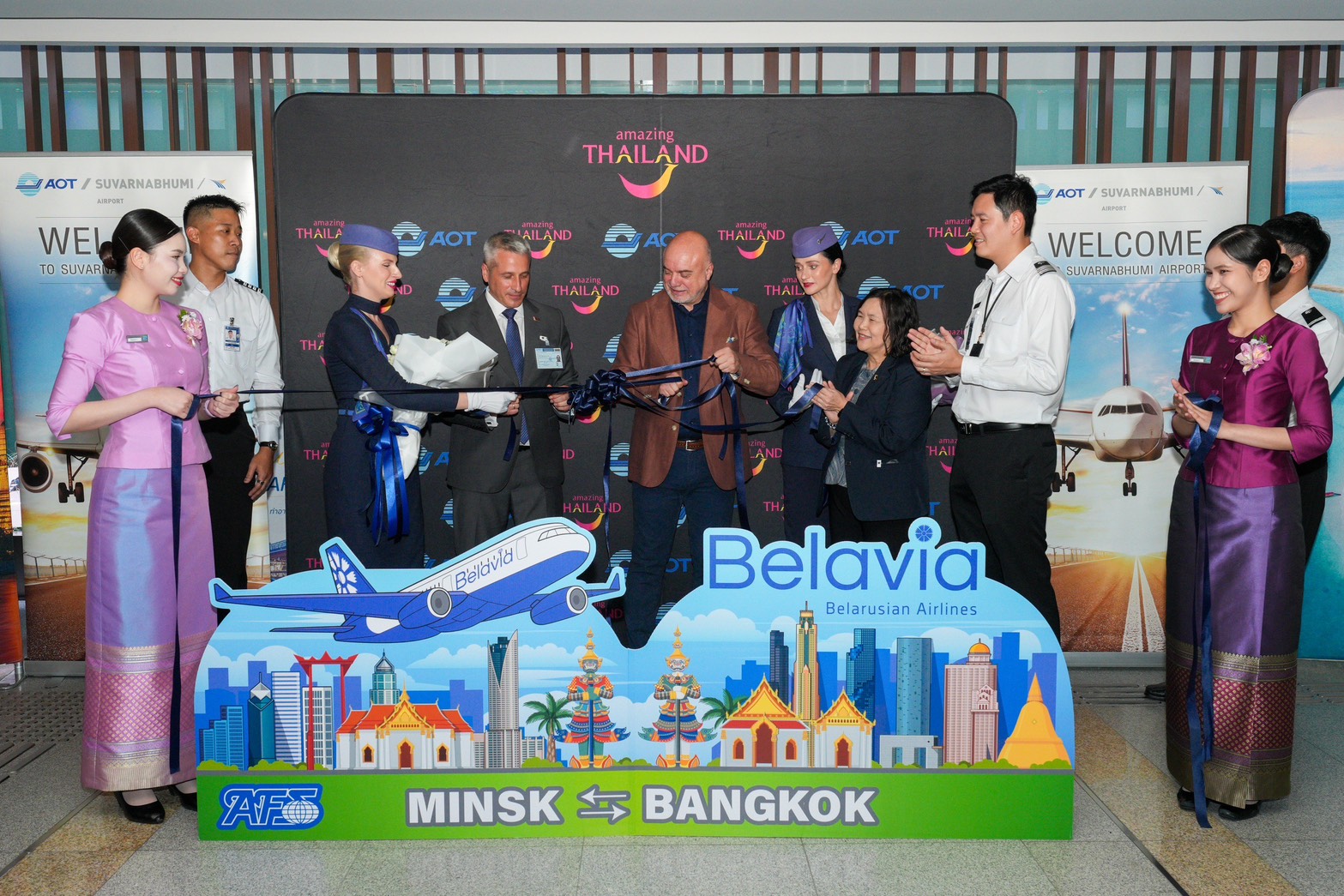 ททท. ต้อนรับเที่ยวบินปฐมฤกษ์ Belavia Belarusian Airlines เส้นทางมินสค์–กรุงเทพฯ  เพิ่มการเชื่อมต่อทางอากาศ ขยายตลาดเบลารุสสู่ไทย